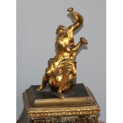 Louis XIV Boulle clock, signed MYNÜEL