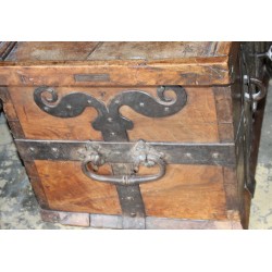 Walnut safe