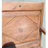 Fauteuil de commodité en noyer