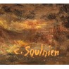Tableau \"Poule\" signé C. SAULINIER