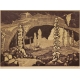 Lithographie "Grotte" signée GICÉ 86