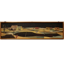 Tableau "Paysage" signée GICÉ 77