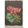 Lithograph entitled ‘Cyclamen’, signed GICÉ 86
