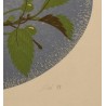 Lithograph entitled ‘Fauvette’, signed GICÉ 88