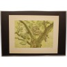 Lithograph entitled "Owl", signed GICÉ 84