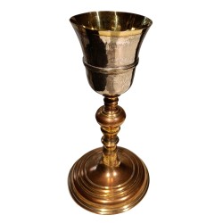  Ciboire en argent et bronze sur  Moinat SA  - Antiquités décoration