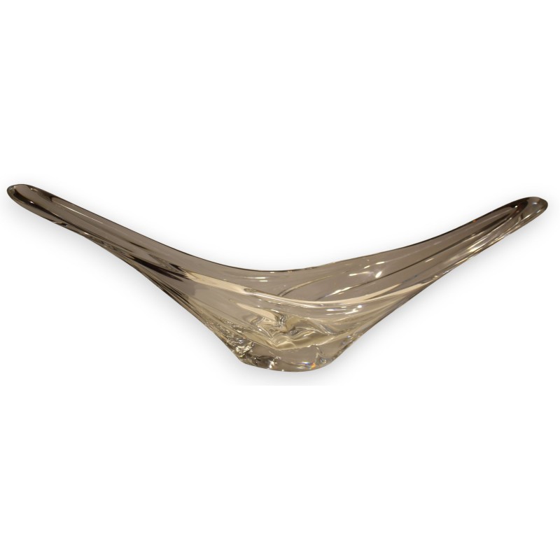 Glass goblet by DAUM France