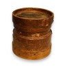 Wooden and leather picnic box