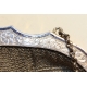 Sac en argent décor émaillé