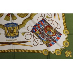Hermès ‘Les Tambours’ silk square