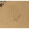 Dessin "Danseuse" signé C. LOUPOT