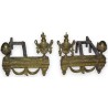  Paire de chenets Louis XVI. sur  Moinat SA  - Antiquités décoration
