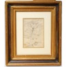 Dessin "Arbre" signé B 33