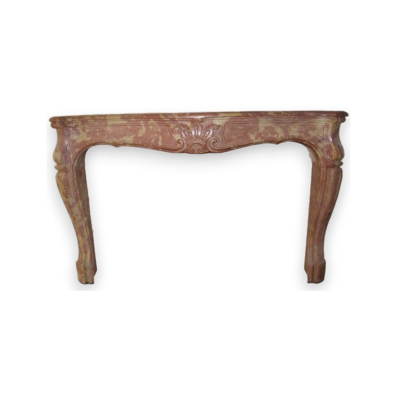 Red Regency fireplace. at  Moinat SA  - Antiques and home décor
