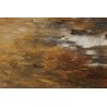 Tableau \"Cabane au bord du lac\" signé V. GILLIAND