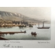 Gravure "Rolle - lac de Genève"