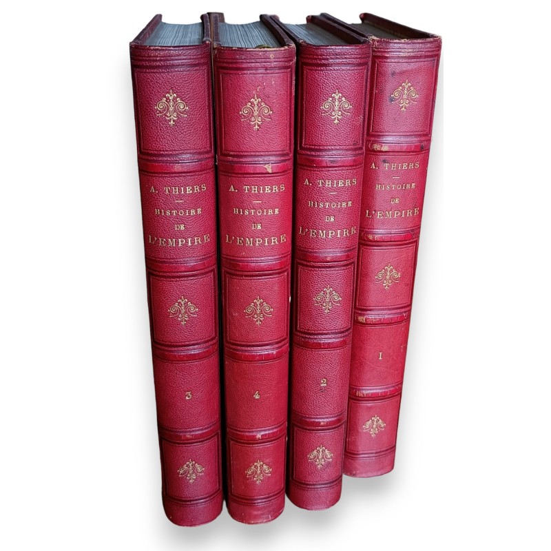 Livre \"Histoire de l\'Empire\" 4 Tomes