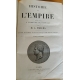 Livre "Histoire de l'Empire" 4 Tomes