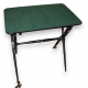 Table pliante immitant le bambou, noir