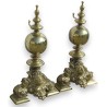  Paire de chenets Baroque. sur  Moinat SA  - Antiquités décoration
