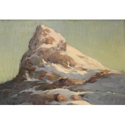 Tableau \"St-Bernard\" signé A. ZARDO