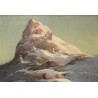 Tableau \"St-Bernard\" signé A. ZARDO