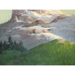Tableau \"St-Bernard\" signé A. ZARDO