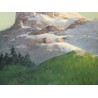Tableau \"St-Bernard\" signé A. ZARDO