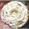 Boule de Canton en ivoire sculpté