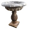 Stone bird bath