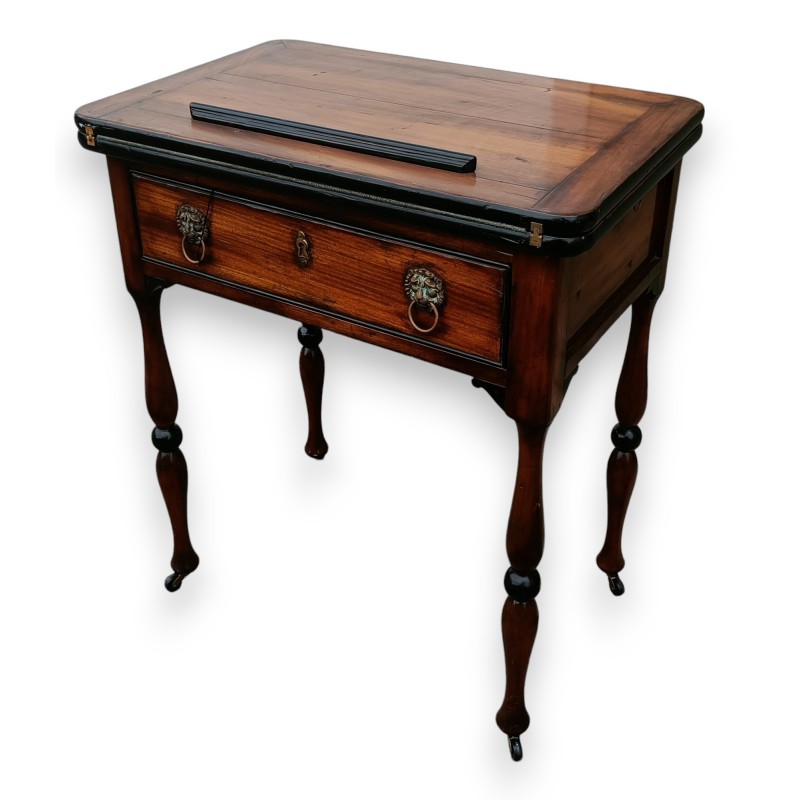  Table-lutrin en acajou avec 1 tirette sur  Moinat SA  - Antiquités décoration