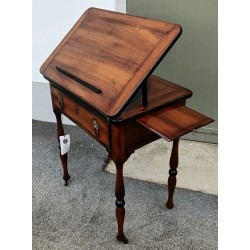  Table-lutrin en acajou avec 1 tirette sur  Moinat SA  - Antiquités décoration