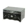 Rectangular engraved mirror box
