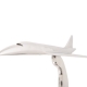 Modèle d'avion "Concorde" en aluminium