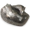 Bronze \"Blaireaux\", signé HAINARD