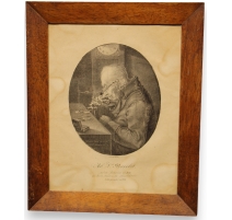 Gravure "Mr. Perrelet" par GIRARDET