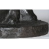 Bronze \"Blaireaux\", signé HAINARD