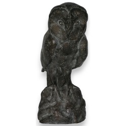 Bronze \"Chouette\" signé CHRISTEV.