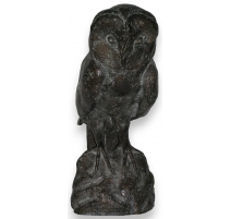 Swiss Bronze "Owl" signed Dr.