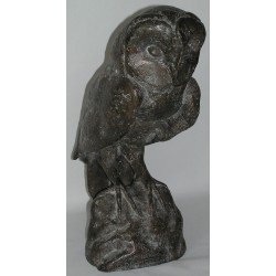 Bronze \"Chouette\" signé CHRISTEV.