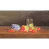 Tableau \"Groseilles et Fraises\" signé DANEÏS