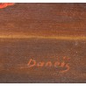 Tableau \"Groseilles et Fraises\" signé DANEÏS