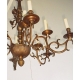 Lustre hollandais à 12 lumières
