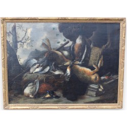 Tableau \"Nature morte au lièvre\"