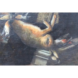 Tableau \"Nature morte au lièvre\"