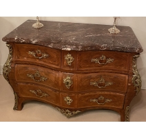 Commode Tombeau Louis XV dessus marbre