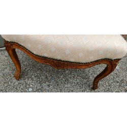 Fauteuil Louis XV cabriolet