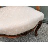 Fauteuil Louis XV cabriolet