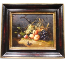 Tableau "Nature morte" signés I. CALZOLARI