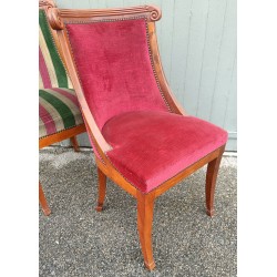 Suite de 6 chaises Gondole